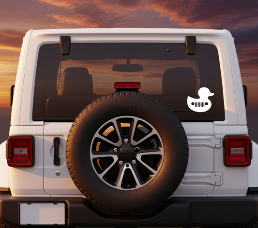 Jeep Duck Decal