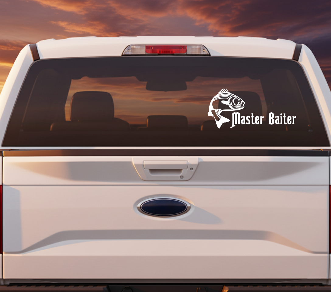 Master Baiter Decal