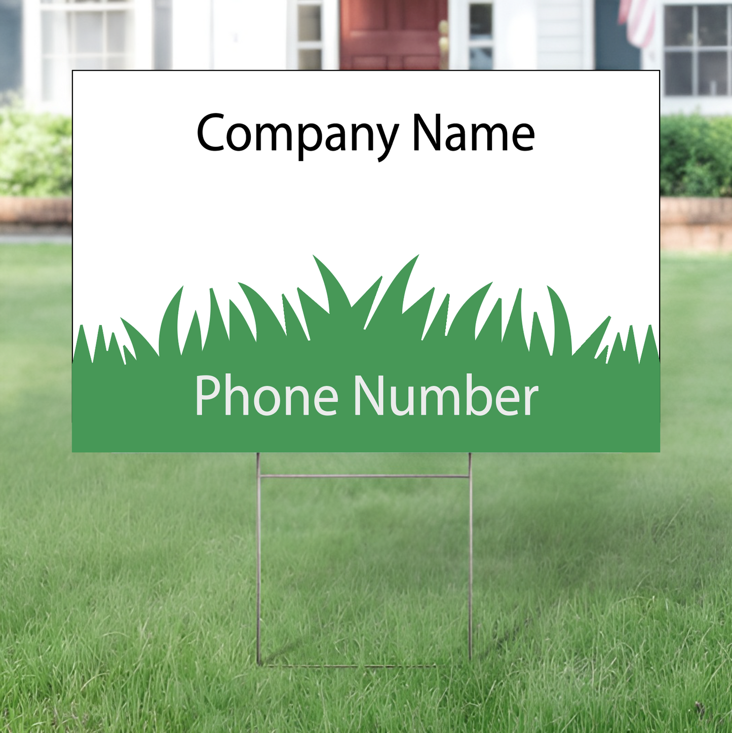 Lawn Care Yard Sign