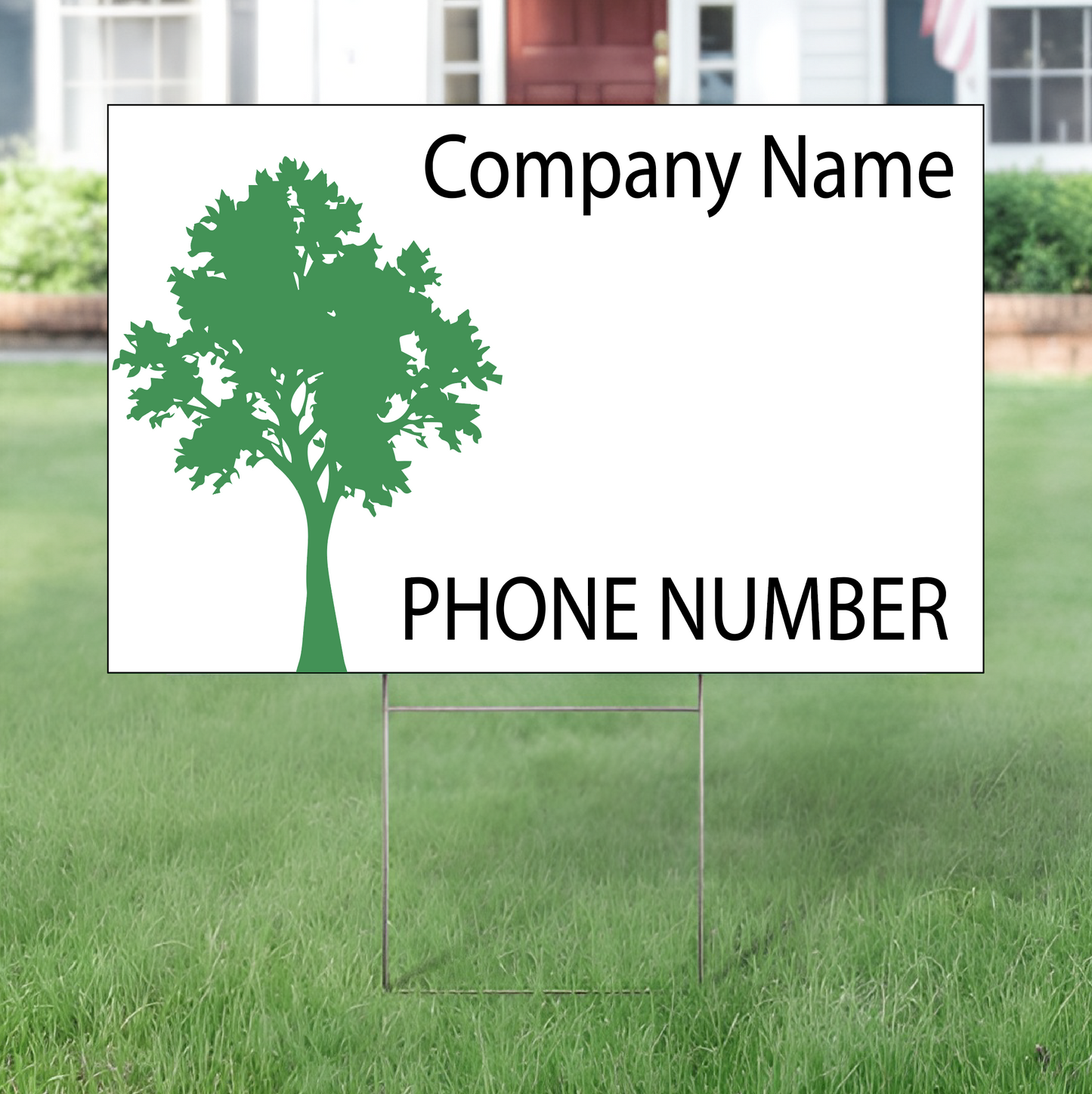 Tree Service Yard Sign