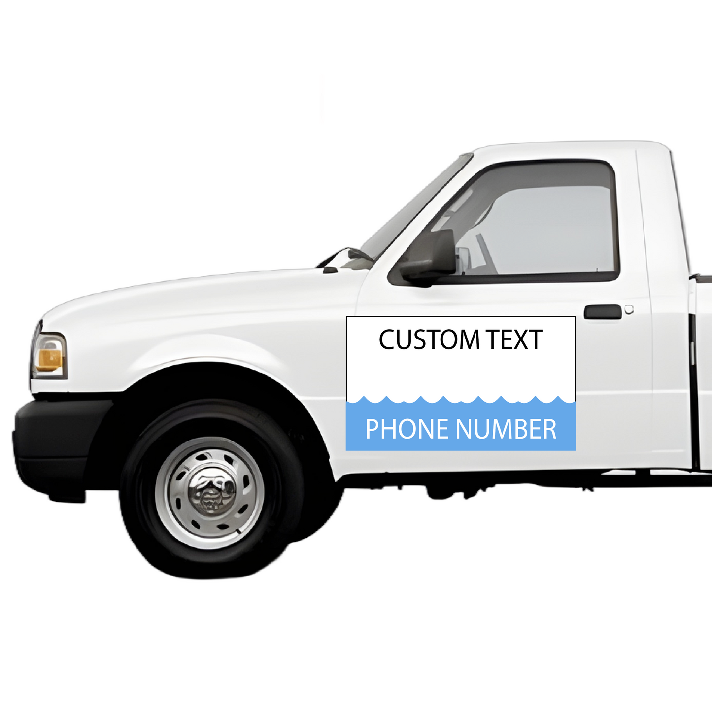 Vehicle Magnet Template - Pool