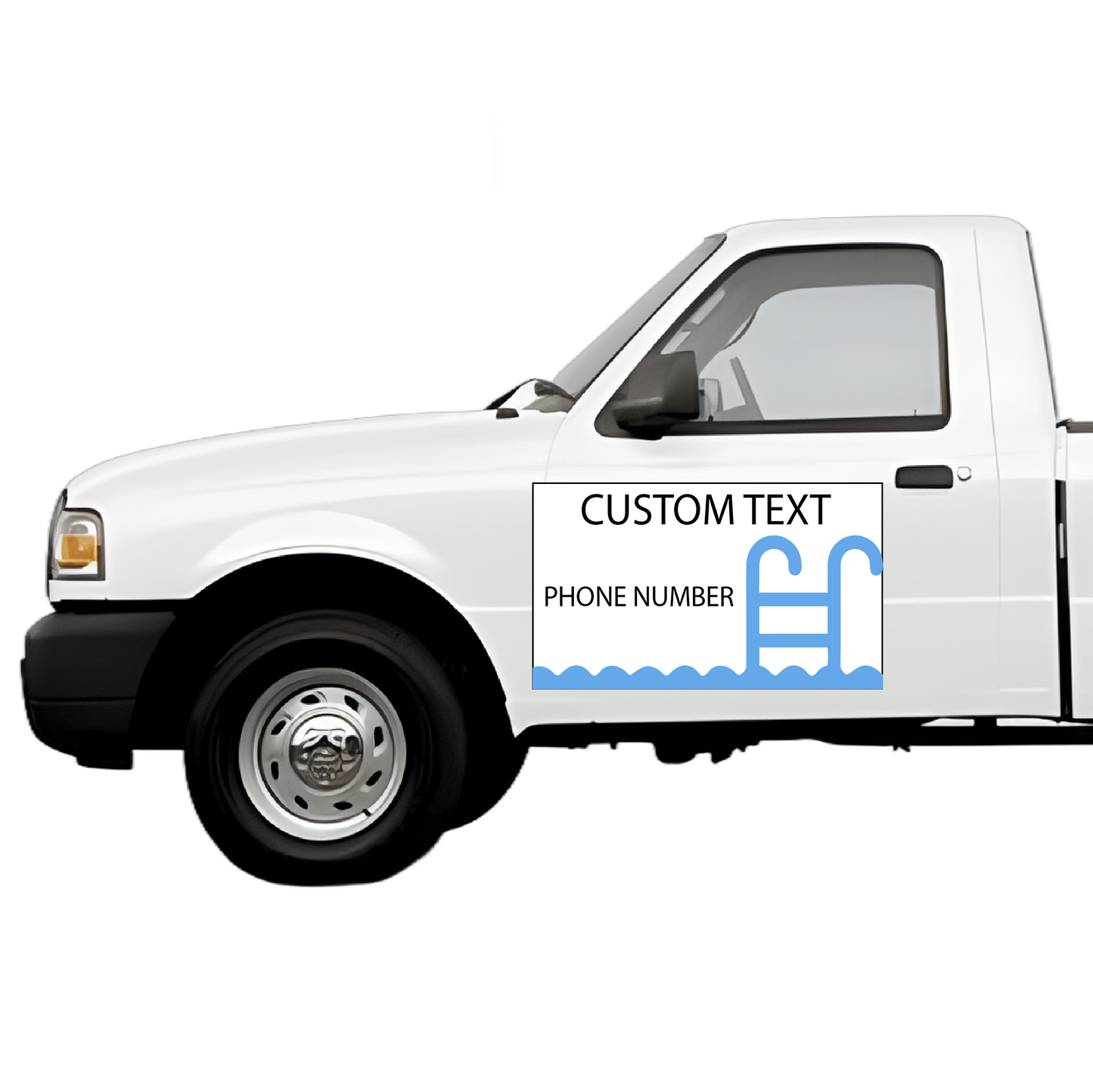 Vehicle Magnet Template - Pool Ladder