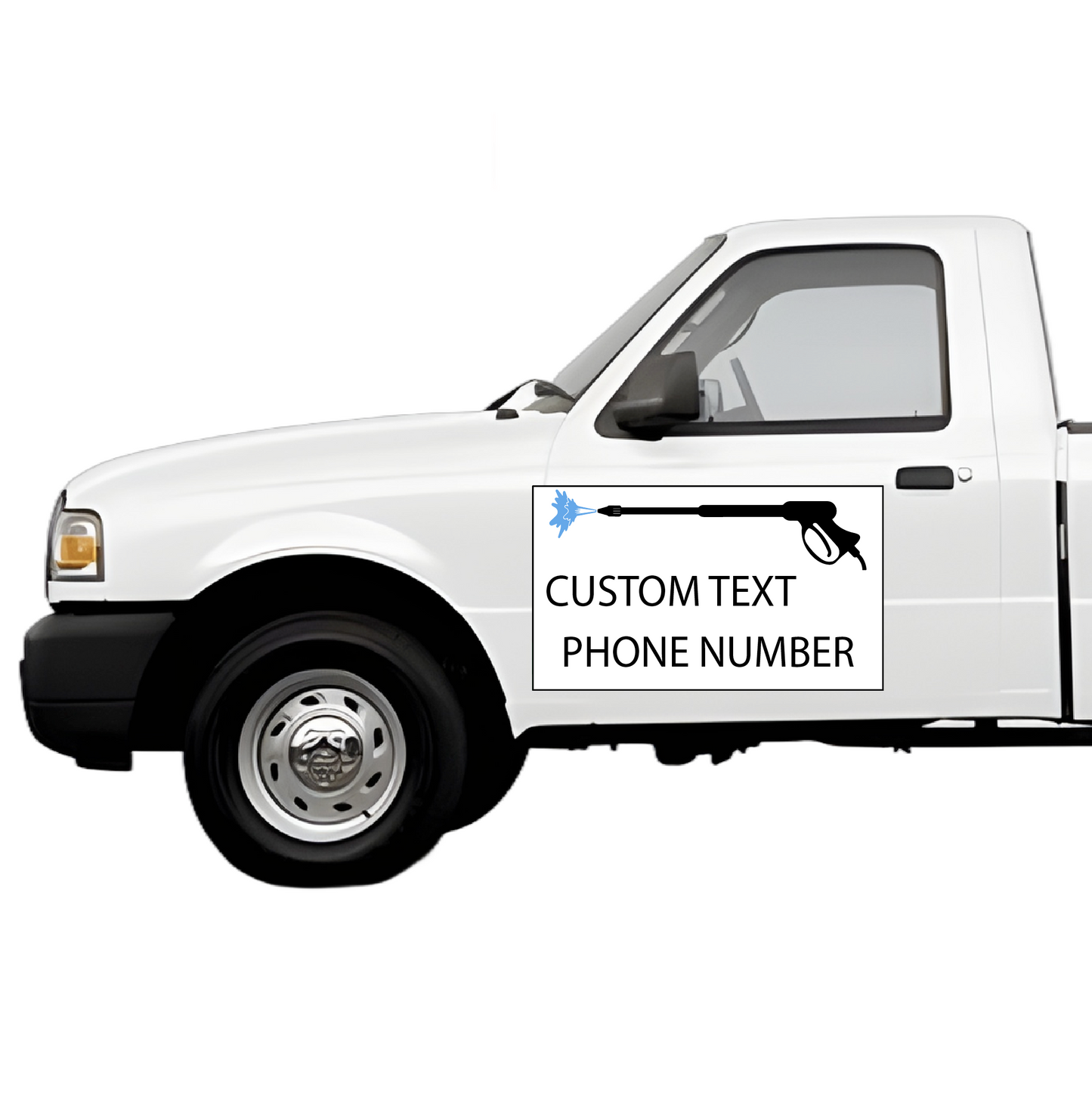 Vehicle Magnet Template - Pressure Washing