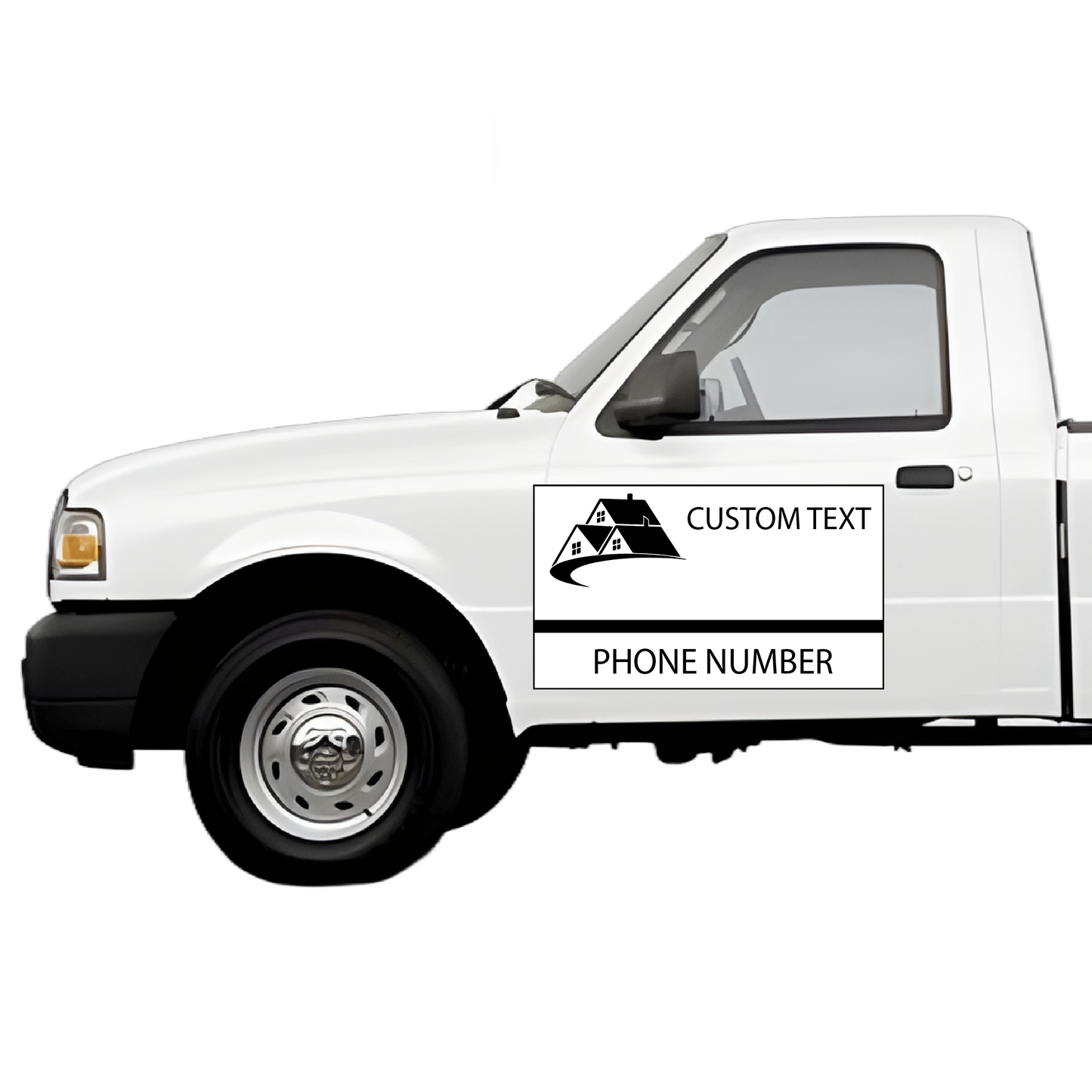 Vehicle Magnet Template - House