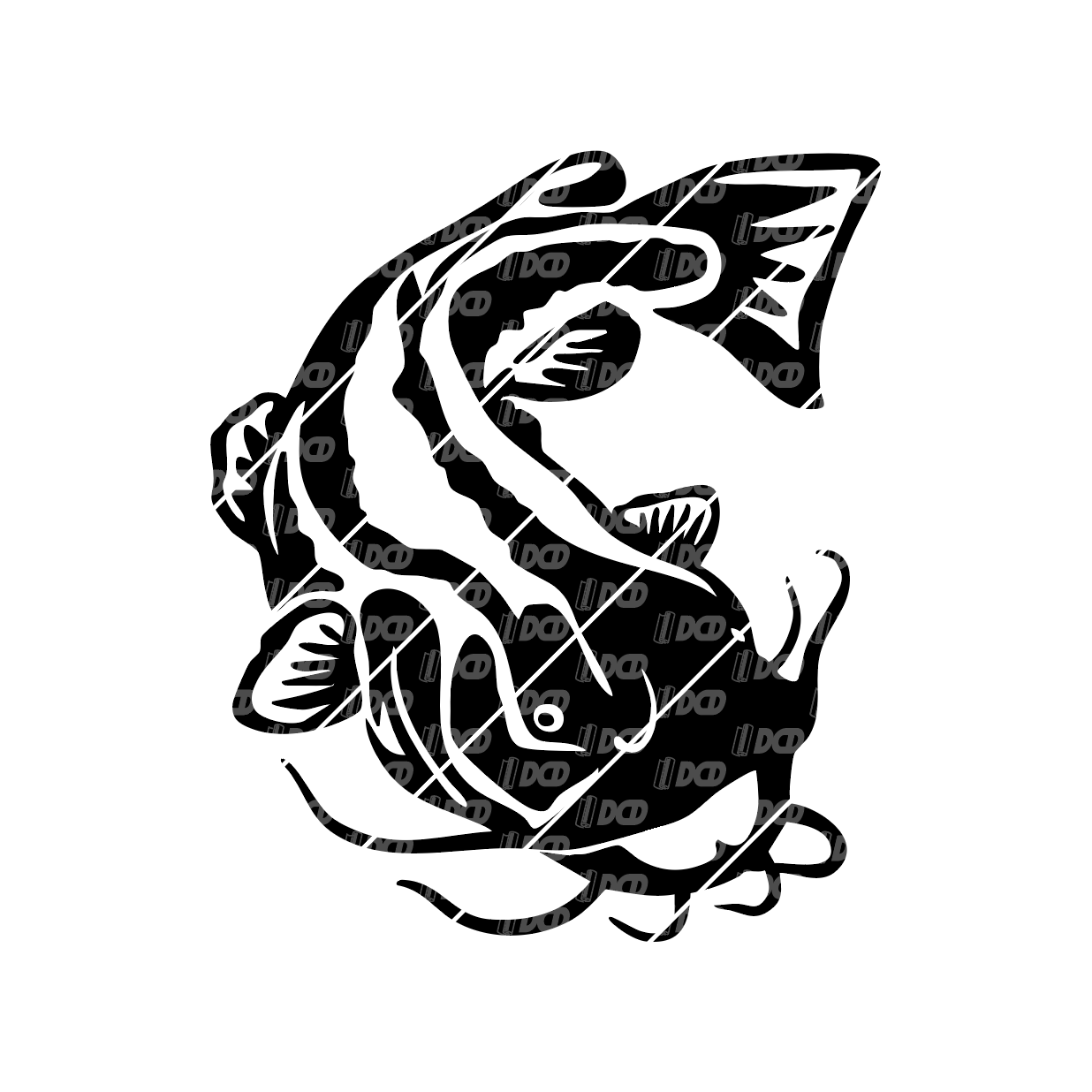 Flathead Catfish Decal