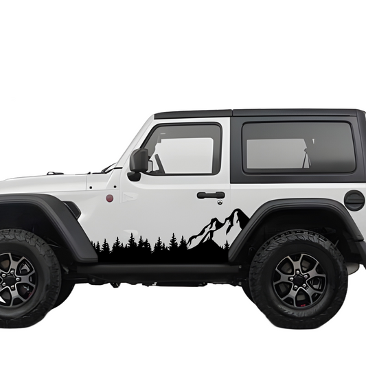 Mountain Range | Vehicle Stripes