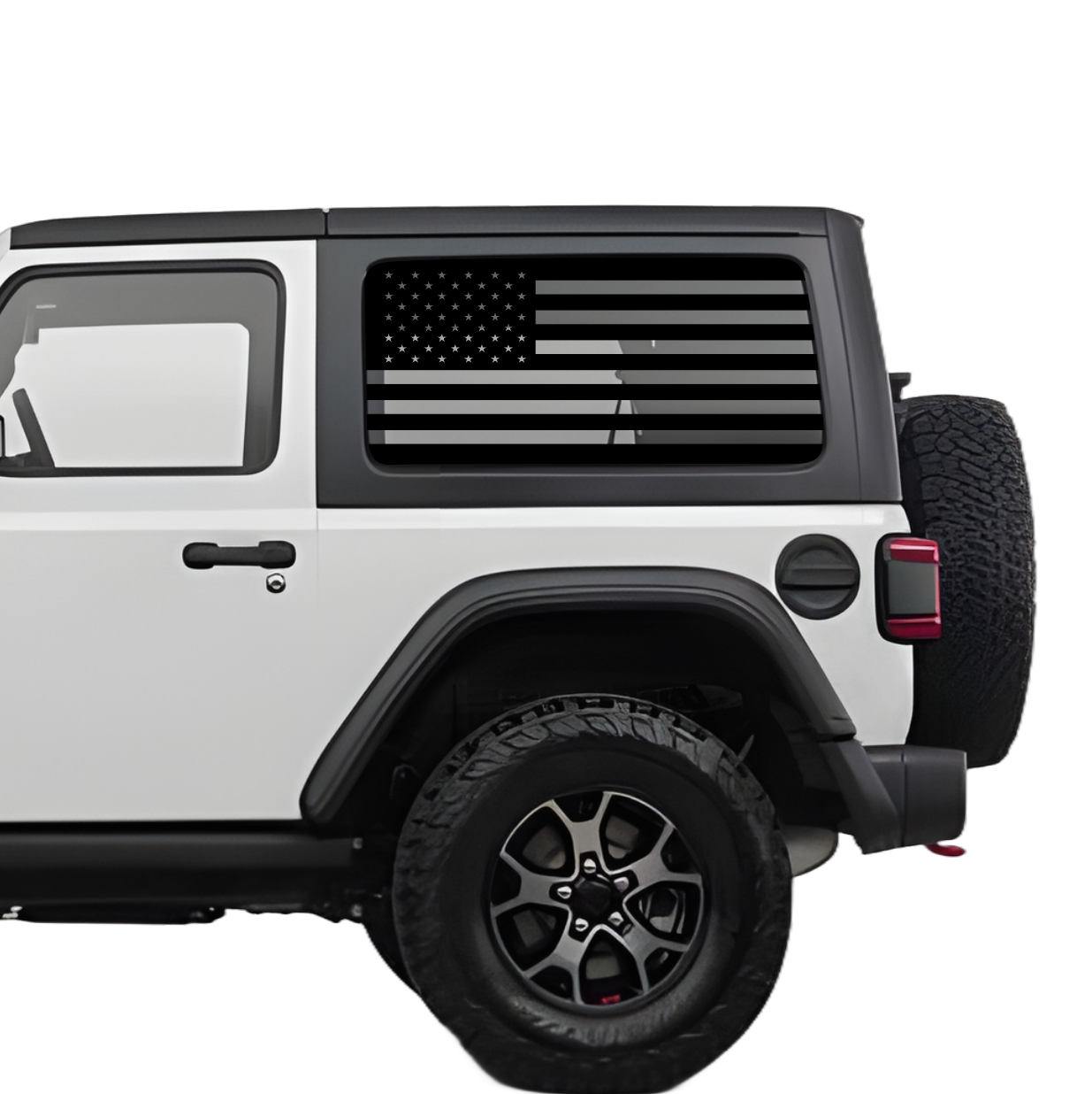 Vehicle Window Graphics | Fit 2019 Wrangler JL 2-Door