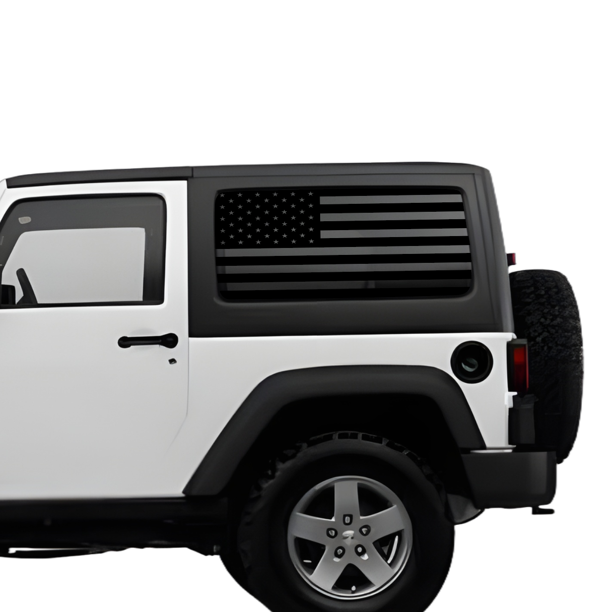 Vehicle Window Graphics | Fit 2012 Wrangler JK 2-Door