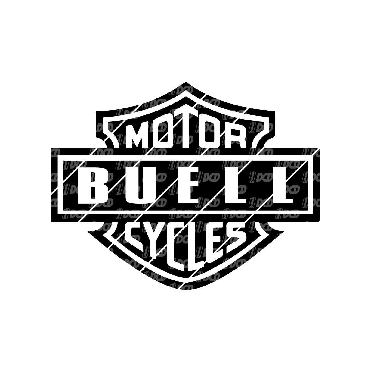 Buell Bar and Shield Decal