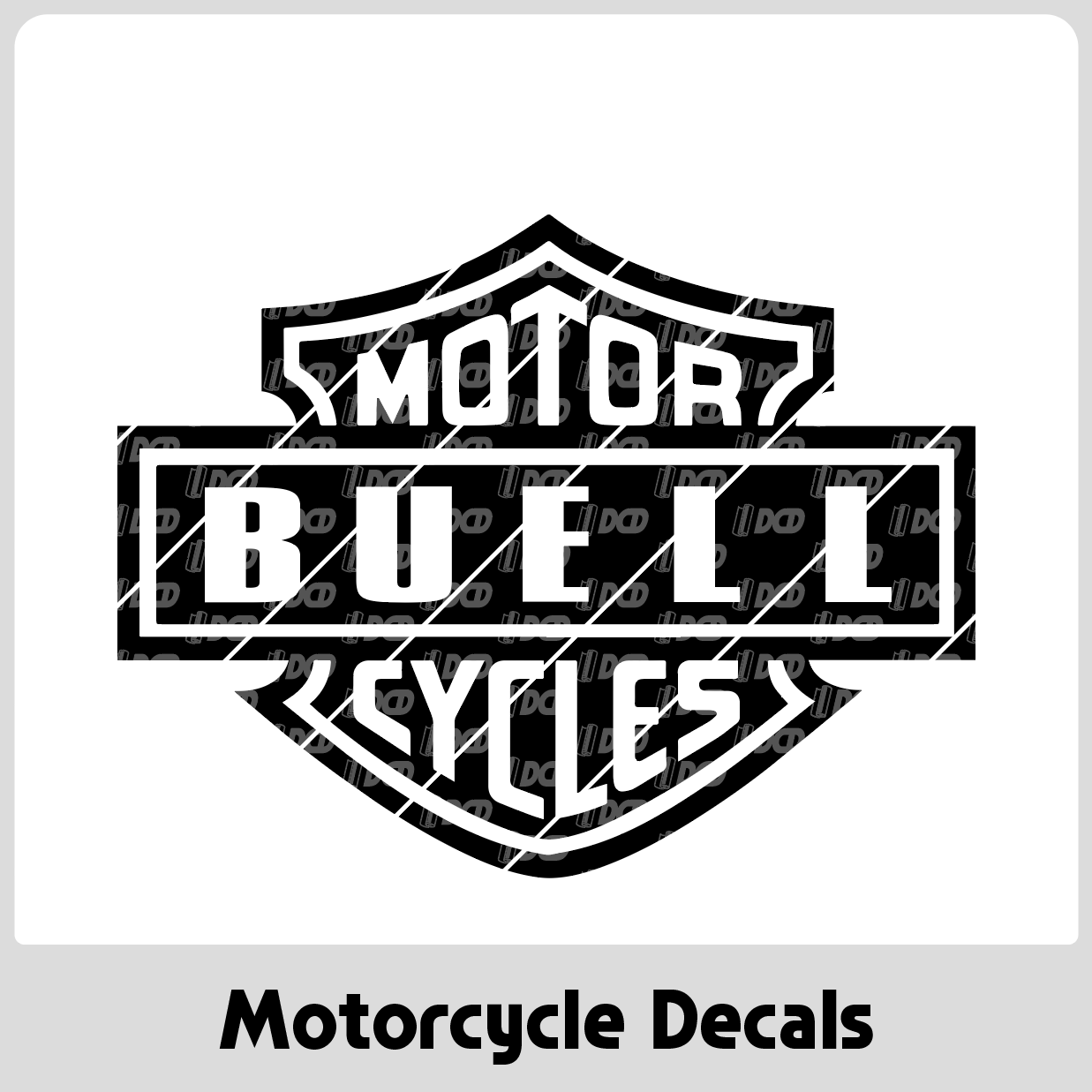 Buell Harley Decal