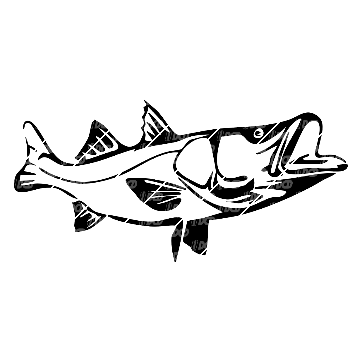 Snook Decal