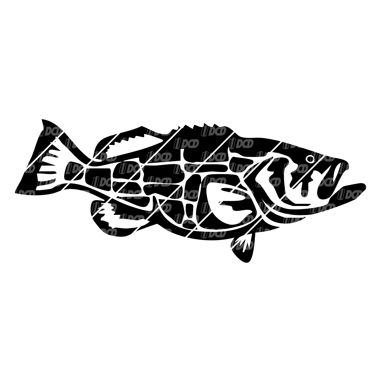 Goliath Grouper Decal
