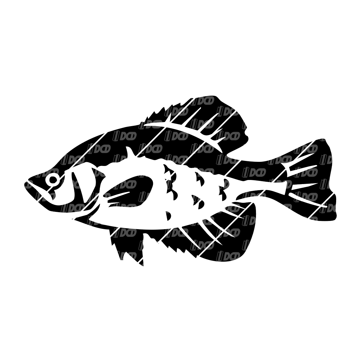 Crappie Decal