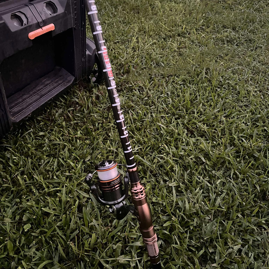 Fishing Rod Ruler Decal