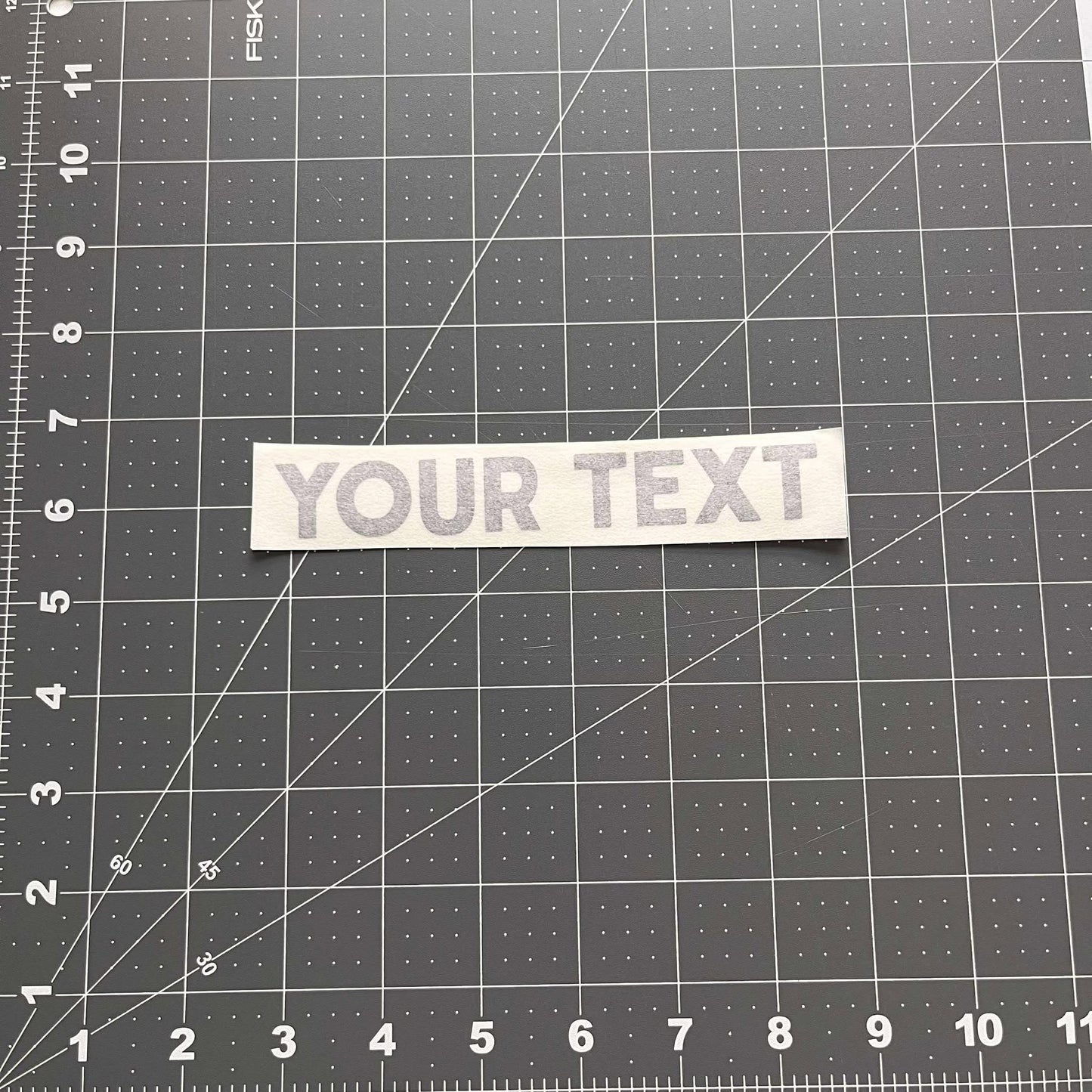 Custom Text Decal
