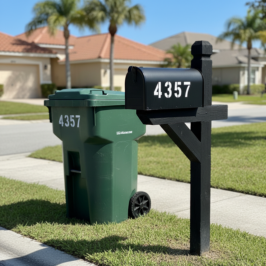 Single-Use Vinyl Address Stencil Kit