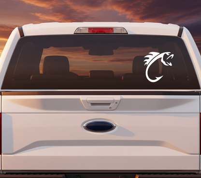 Fish Hook Decal