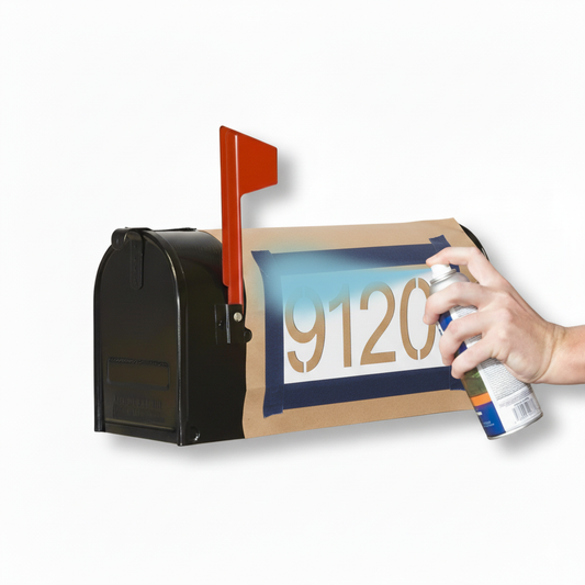 Single-Use Vinyl Address Stencil Kit