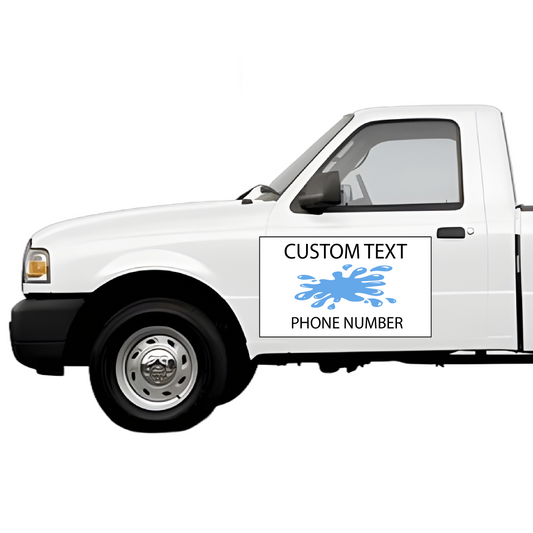 Vehicle Magnet Template - Splash