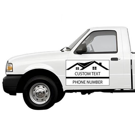 Vehicle Magnet Template - House (Copy) (Copy)
