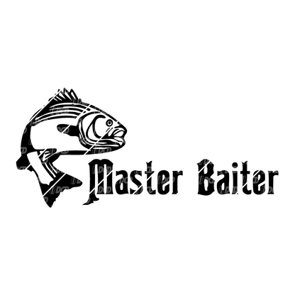 Master Baiter Decal