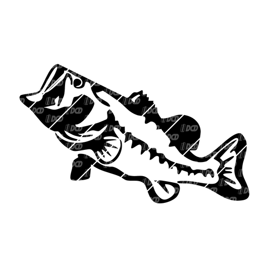 Largemouth Bass Decal