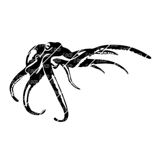 Octopus Decal