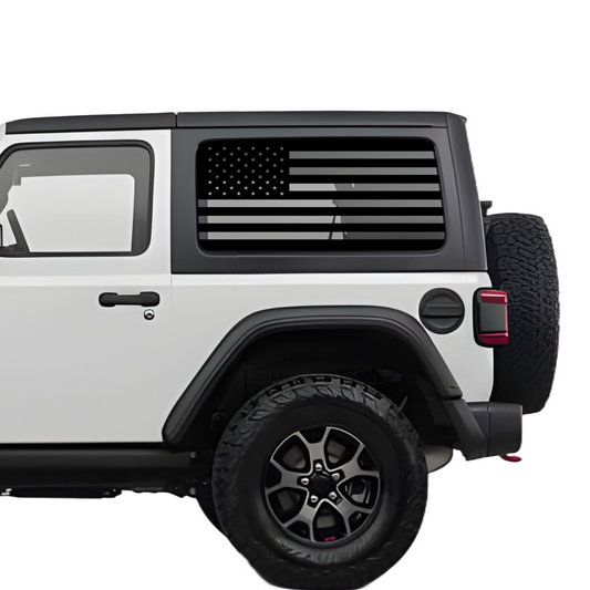 Vehicle Window Graphics | Fit 2019 Wrangler JL 2-Door