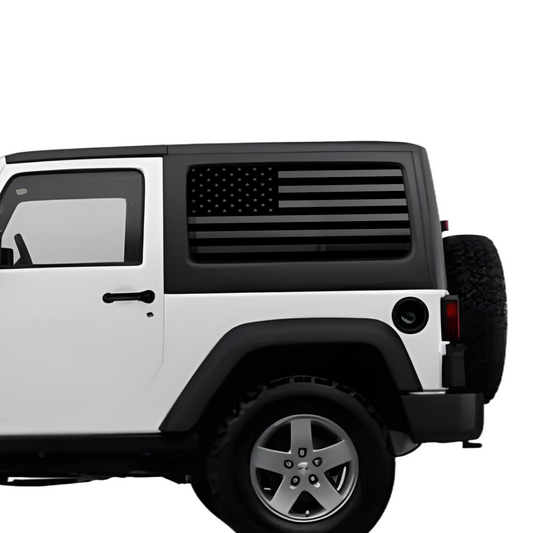Vehicle Window Graphics | Fit 2012 Wrangler JK 2-Door