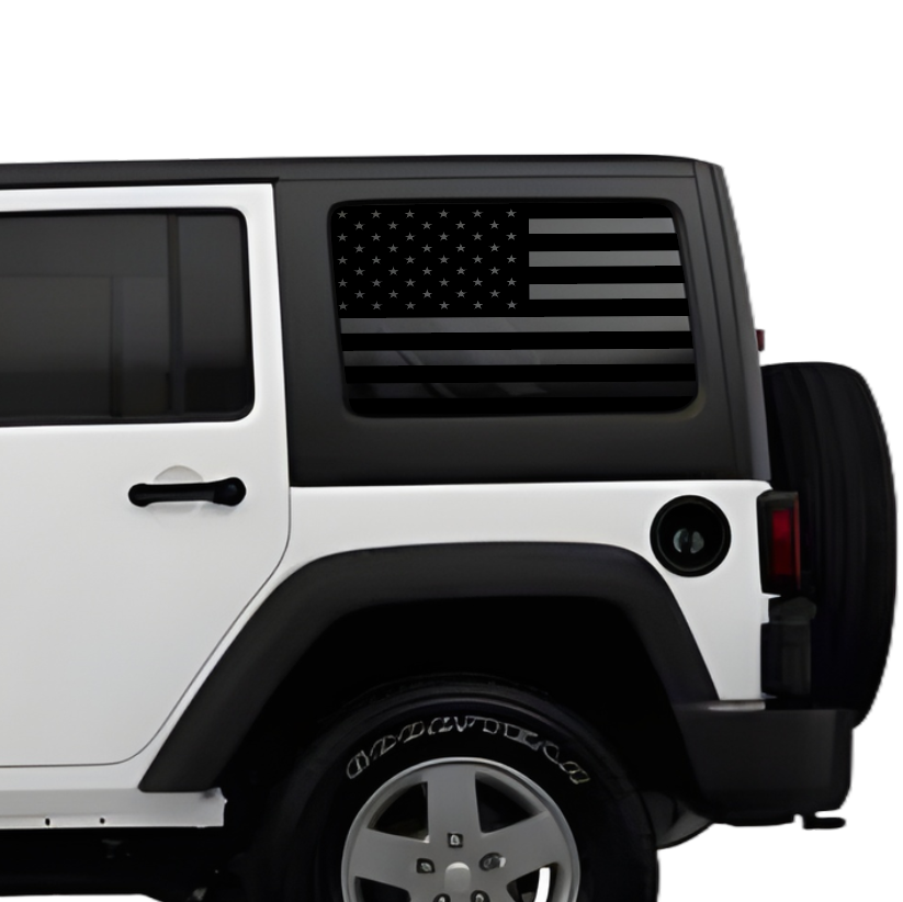 Vehicle Window Graphics | Fit 2012 Wrangler JKU 4-Door