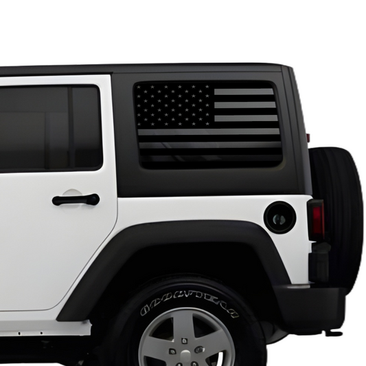 Vehicle Window Graphics | Fit 2012 Wrangler JKU 4-Door