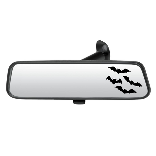 Bats Rear View Mirror Decal