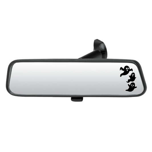Ghosts Rear View Mirror Decal
