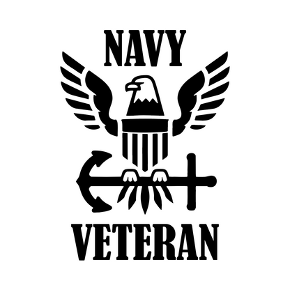 Navy Veteran Decal