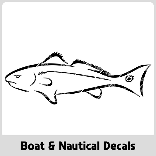 Redfish Decal