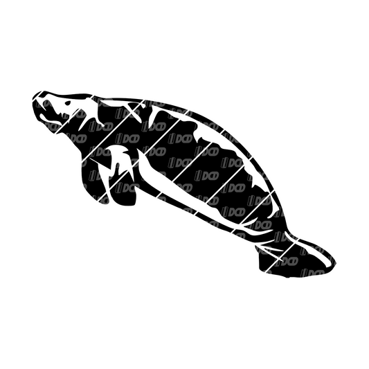 Manatee Decal