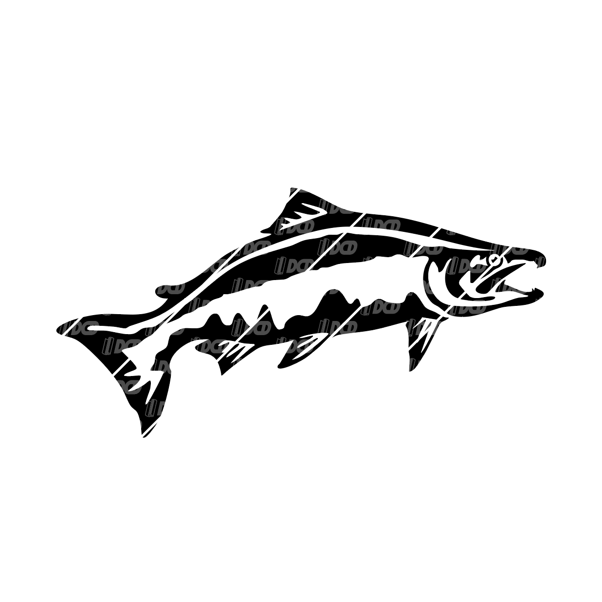 Chinook Salmon Decal