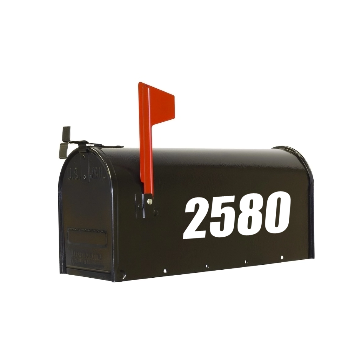 Custom Vinyl Mailbox Number Decals