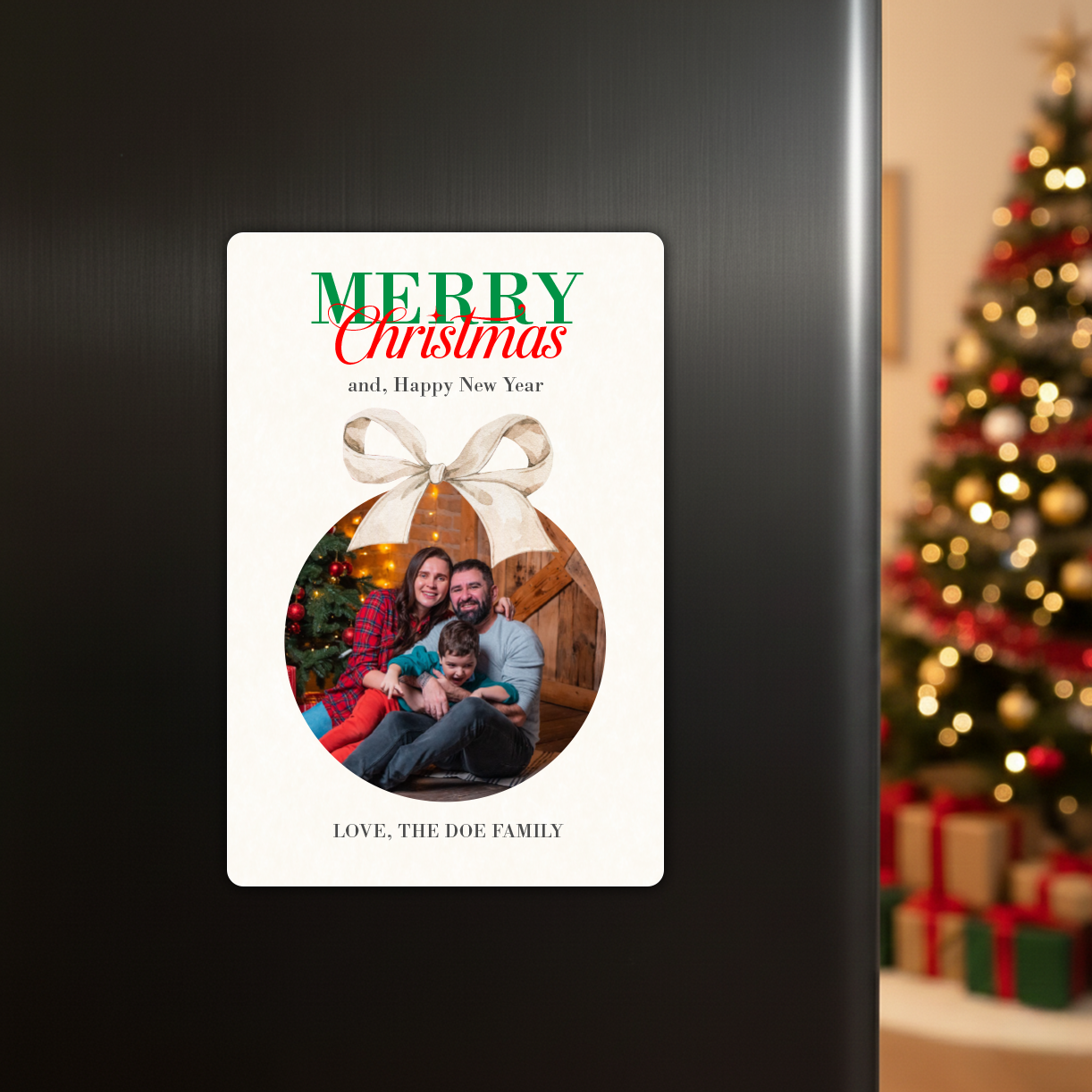 Ornament Style | Christmas Fridge Magnets