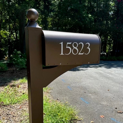 Custom Vinyl Mailbox Number Decals