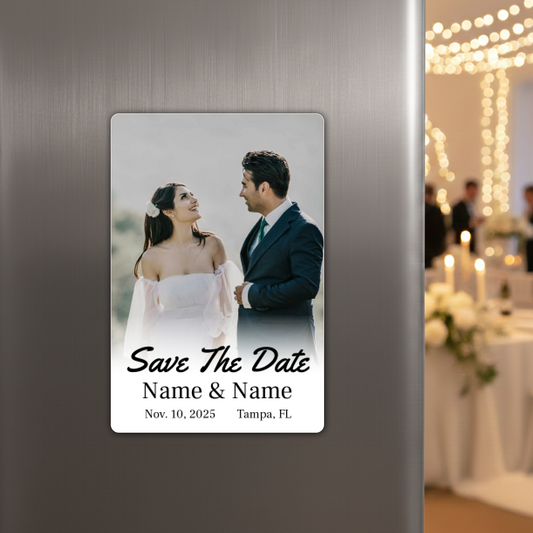 Gradient Style | Save The Date Magnets