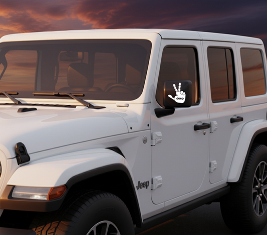 Jeep Wave Decal