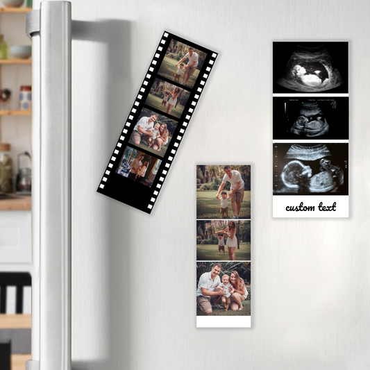 Custom Photo Booth Style Magnet